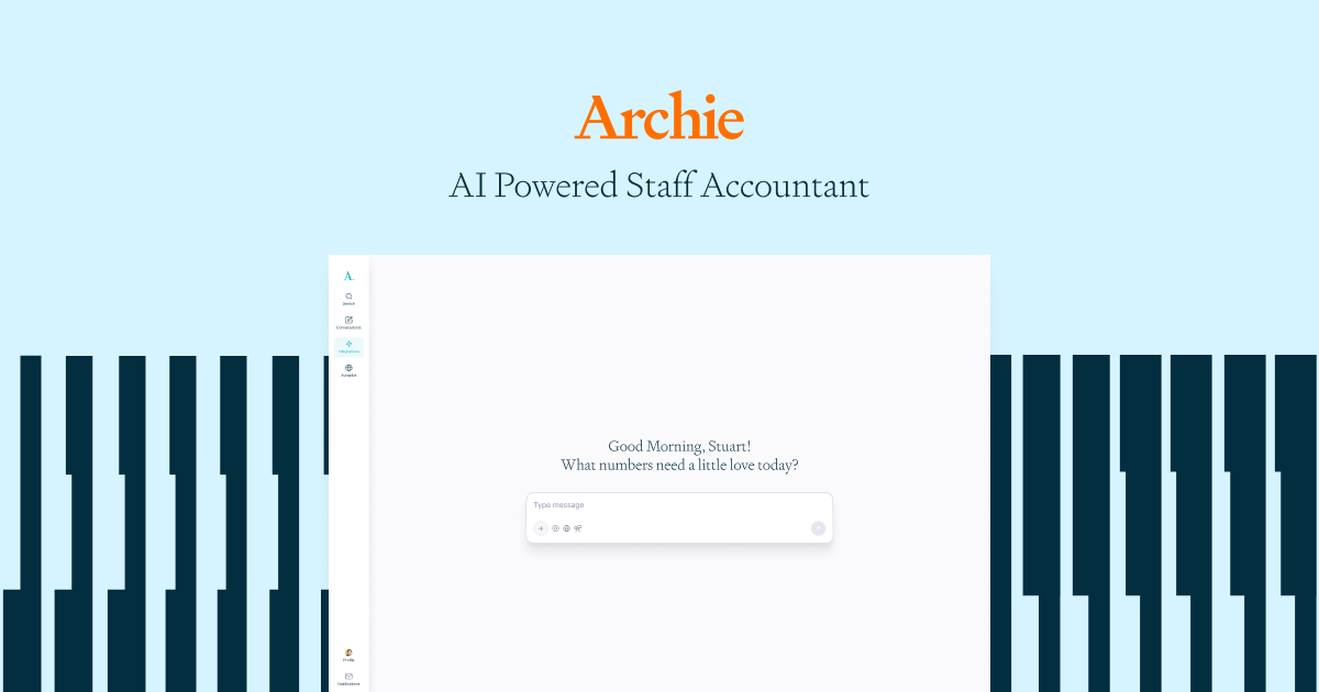 Archie | AI-powered staff accountant